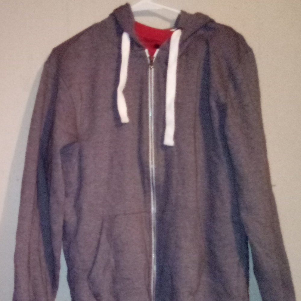 Grey hoodie